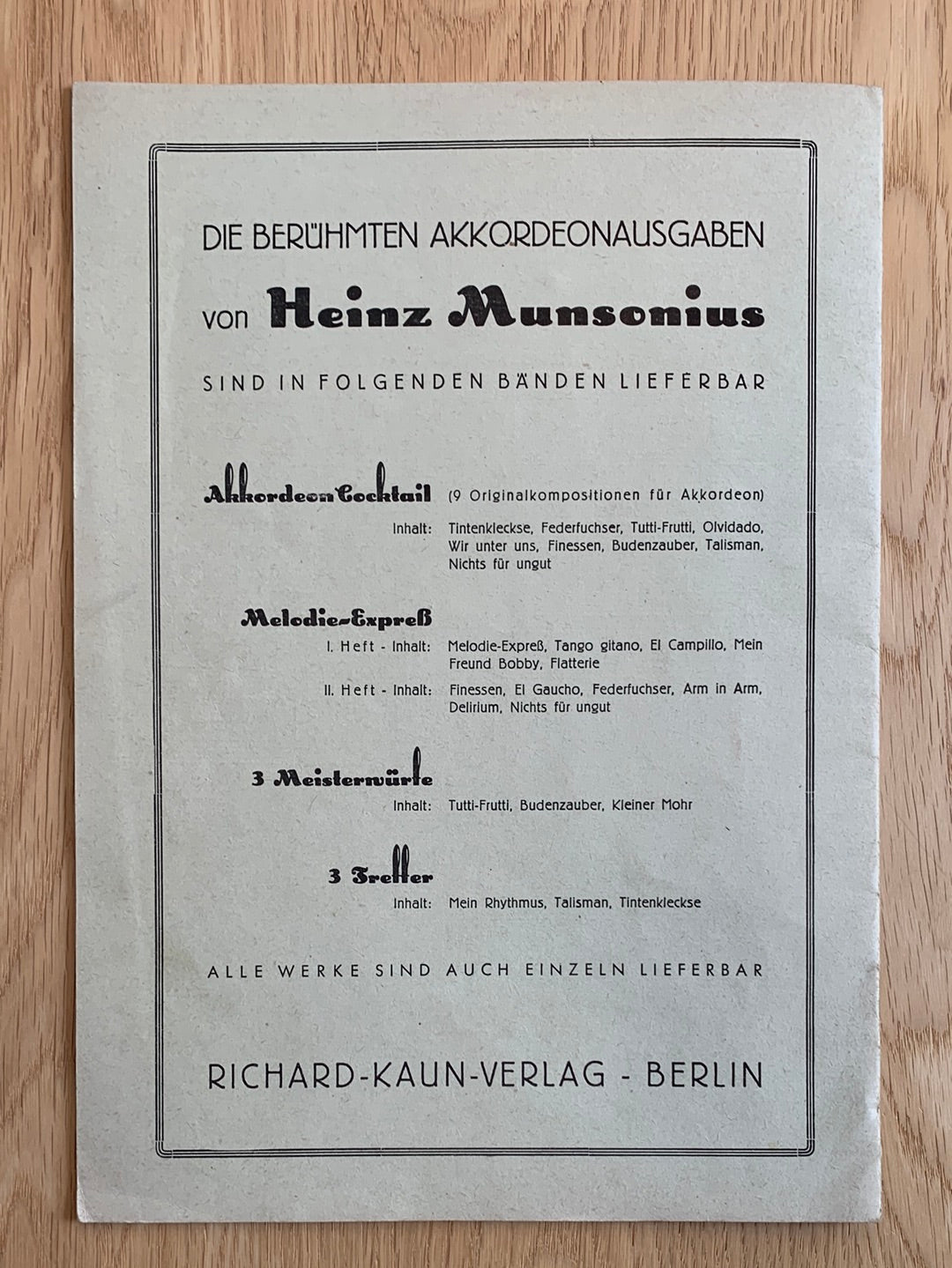 Die Akkordeon Palette