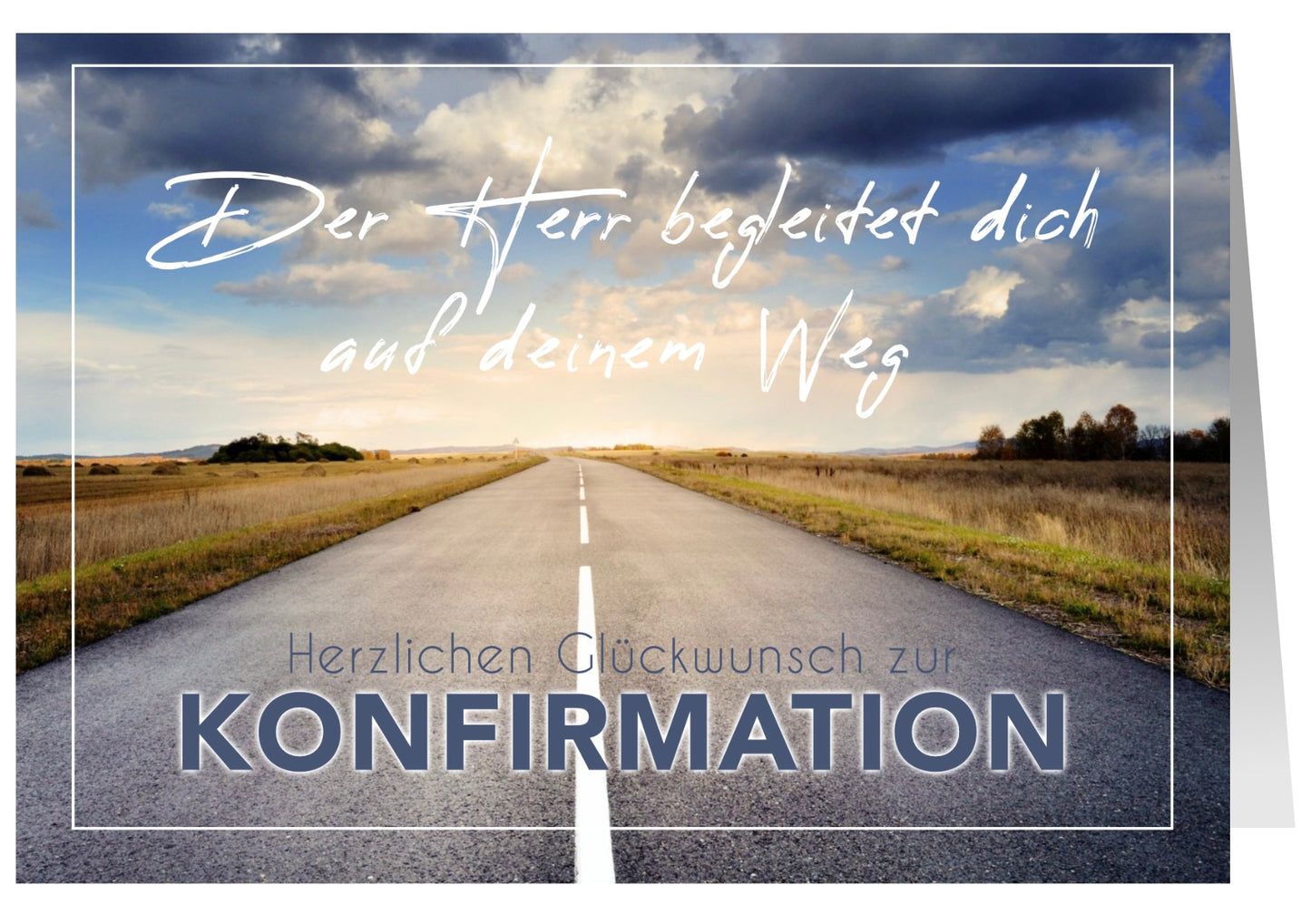 Der Herr begleitet dich auf deinem Weg - Konfirmation