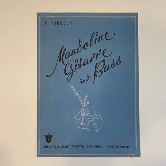 Mandoline, Gitarre und Baß