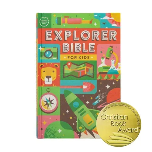 CSB Explorer Bible for Kids, Hardcover: Placing God's Word in the Middle of God's World