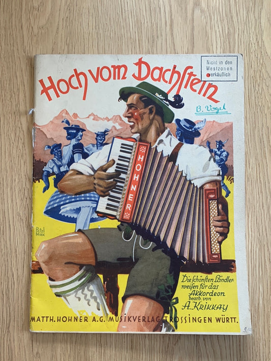 Hoch vom Dachstein (Akkordeon)