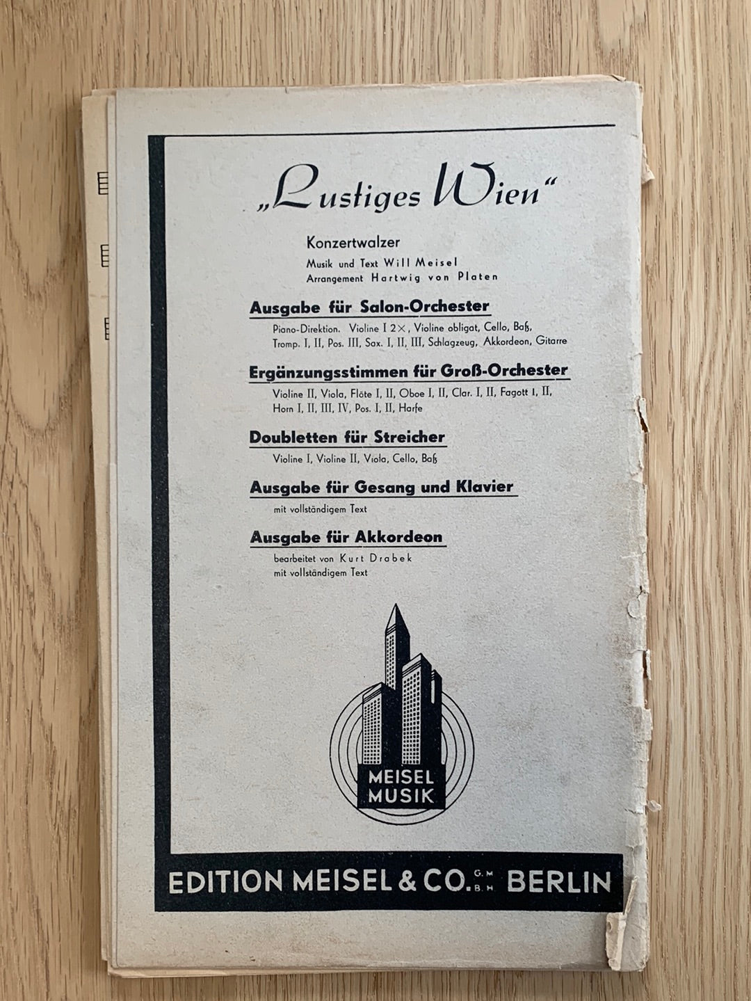 Lustiges Wien (Salonorchester)