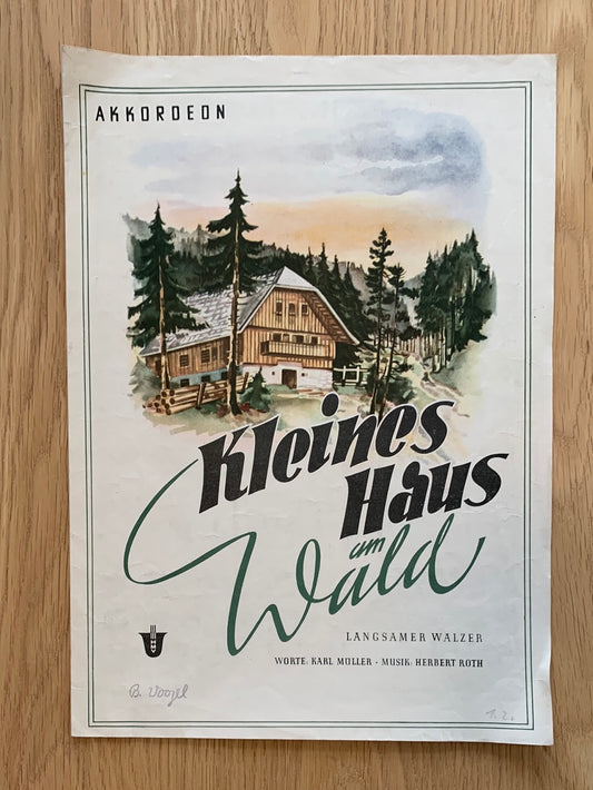 Kleines Haus am Wald (Akkordeon)