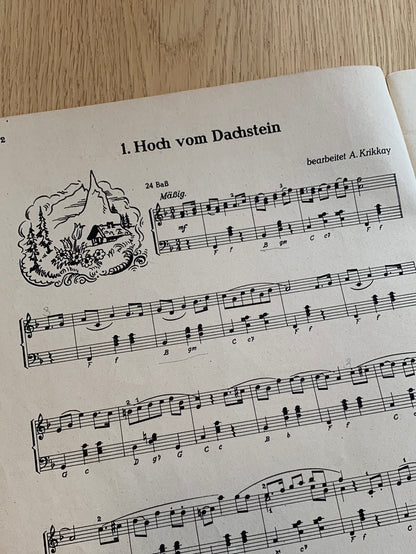 Hoch vom Dachstein (Akkordeon)