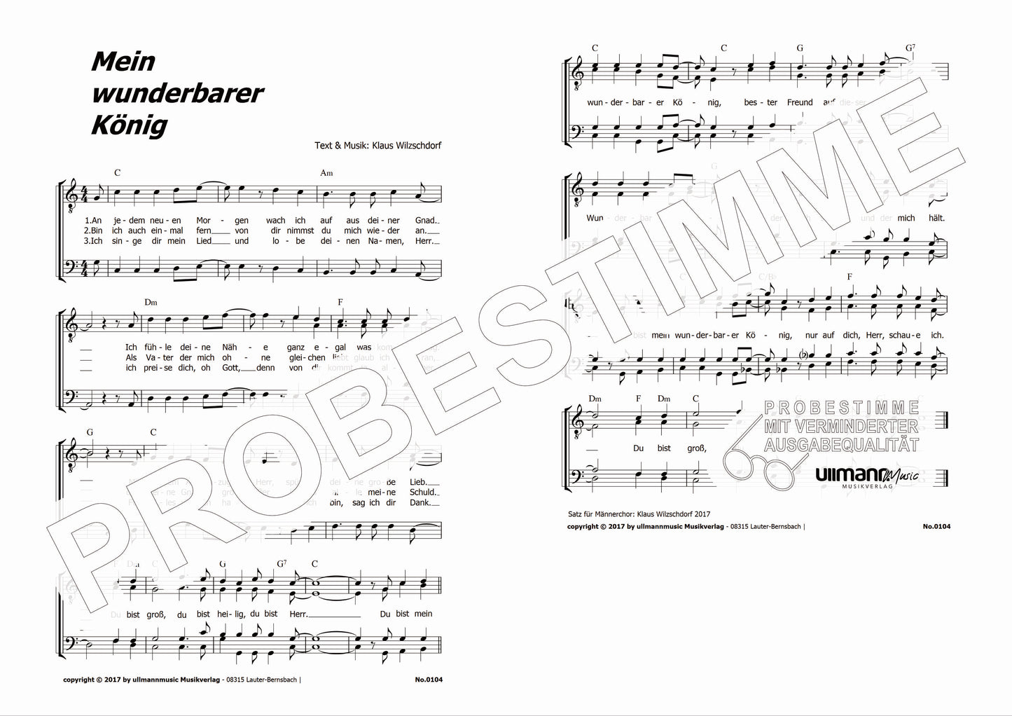 Mein wunderbarer König